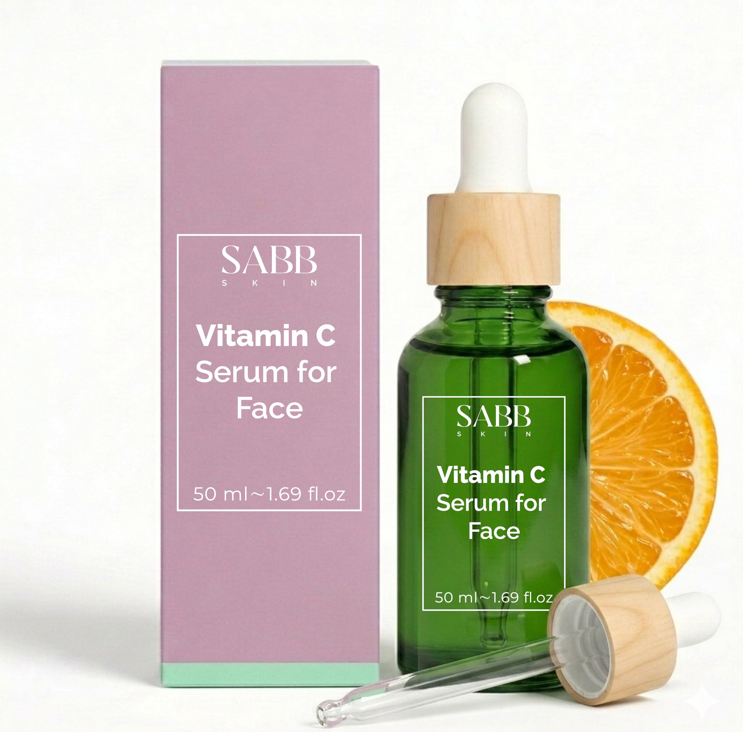 SABBSKIN - Vitamin C Serum for Face - 30ml Advanced Anti Aging